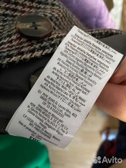 Пиджак женский pepe jeans