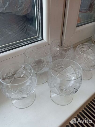 Хрустальные бокалы
