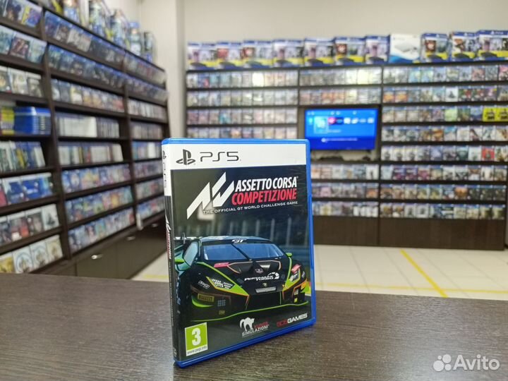 Assetto Corsa Competizione PS5 (возможен обмен)