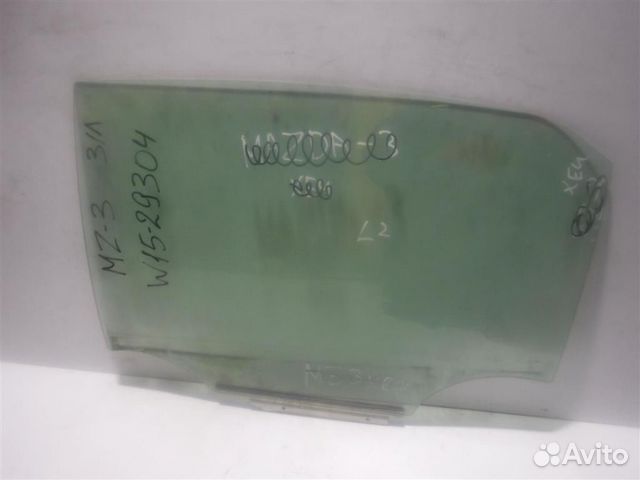 Стекло двери задней левой Toyota Corolla (E150) 2