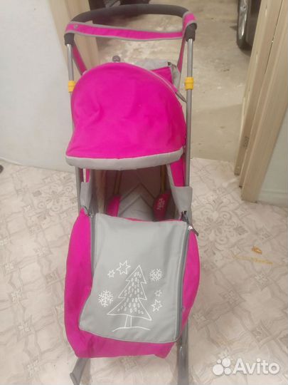 Продам коляску санки