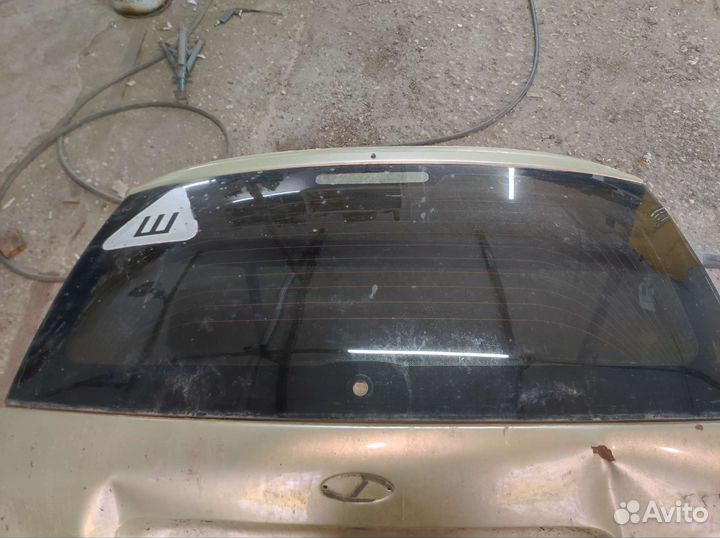 Заднее стекло калина хетчбэк