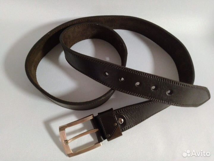 Ремень мужской, 135 см, натуральная кожа