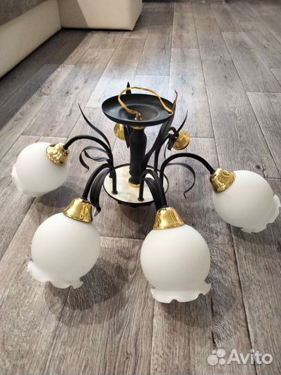 Люстра потолочная бу