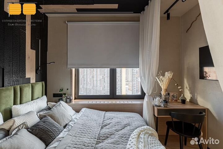 Жалюзи рулонные шторы блэкаут