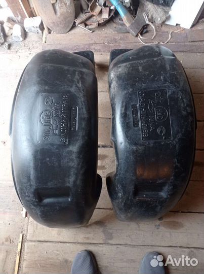 Комплект подкрылок нива Шевроле