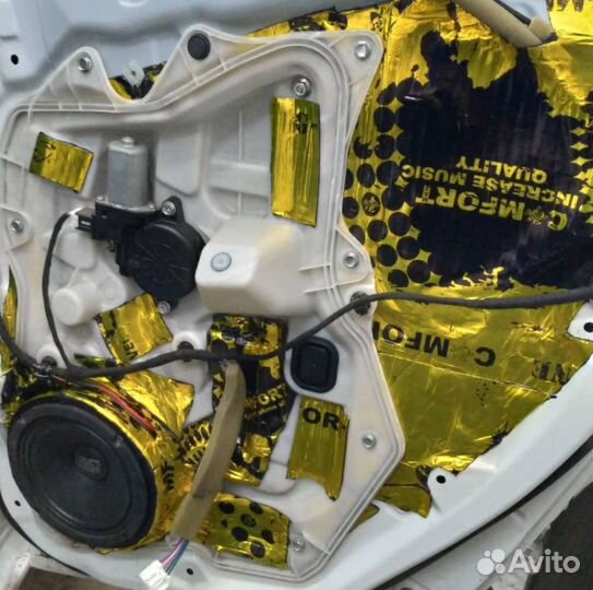 Шумоизоляция автомобиля