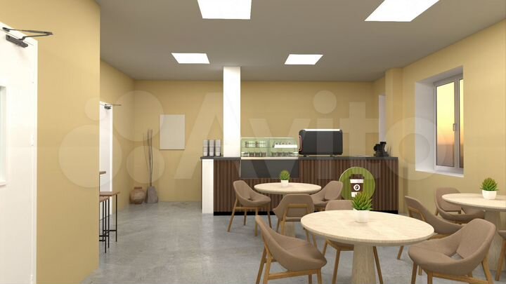 Площадь под кофе в медцентре