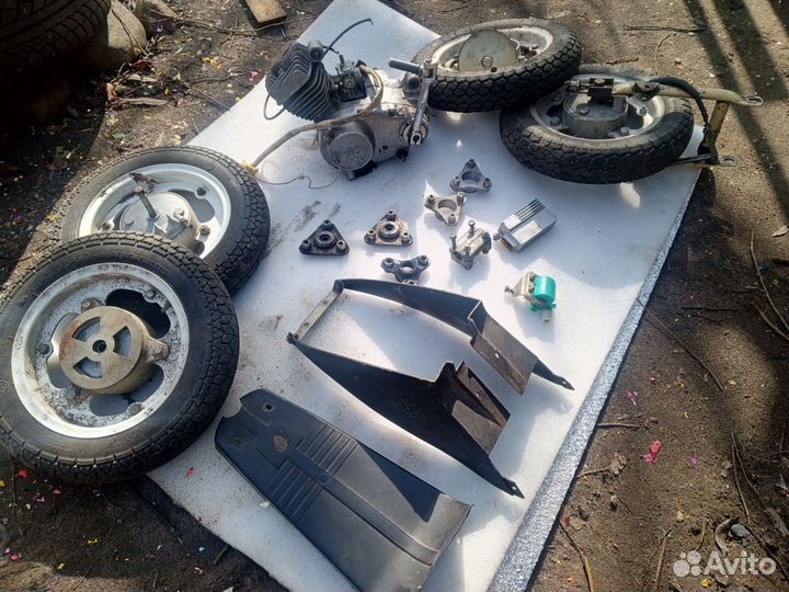 Разбор мопеда Карпаты