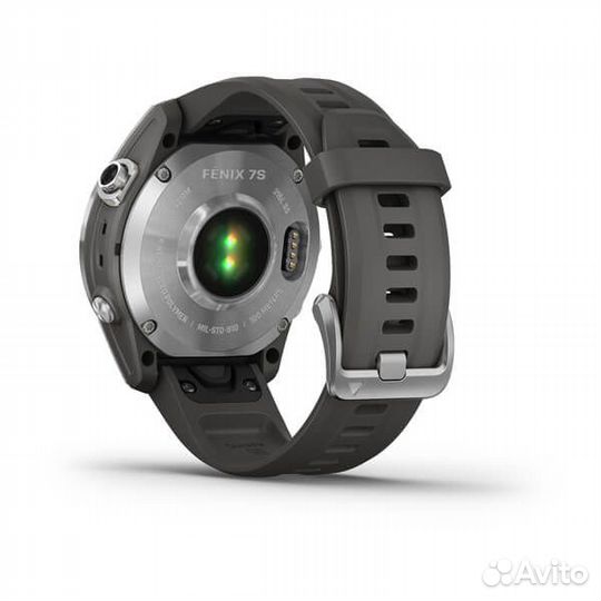 Watch Garmin Fenix 7S Silver with Graphite Band