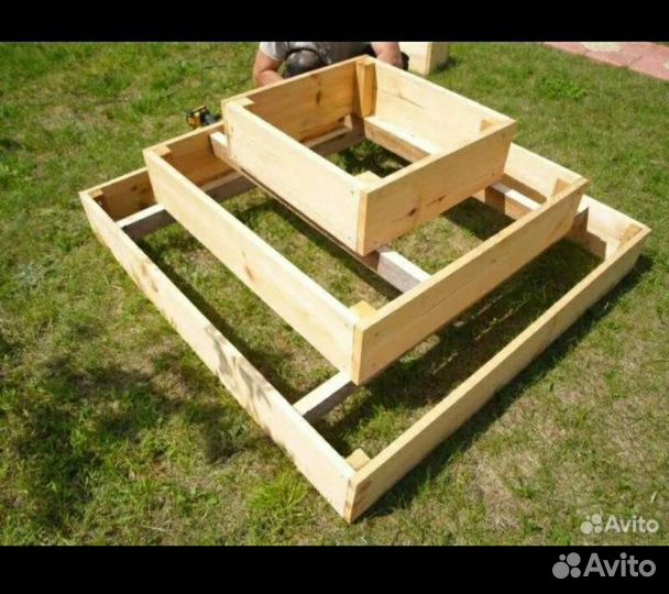 Деревянные грядки