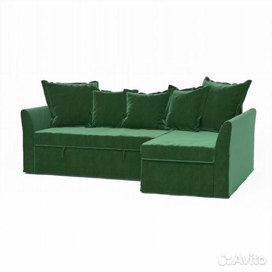 Чехол для дивана с козеткой Хольмсунд (икеа)