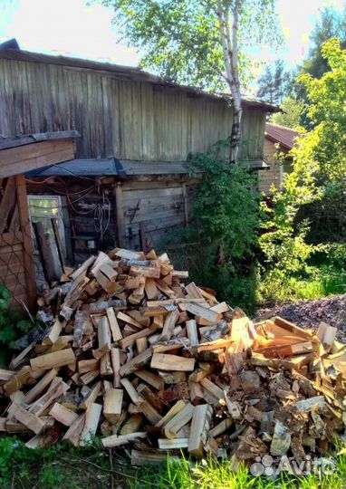 Дрова колотые от 1 куба