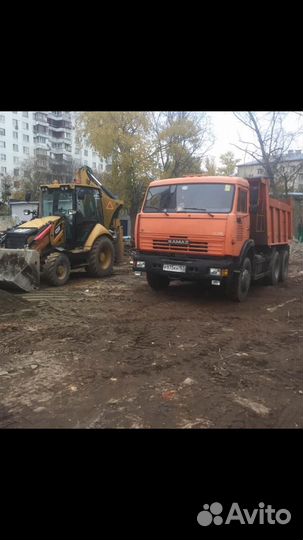 Услуга экскаватор-погрузчик