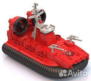 Катер Нордпласт Катер Пожарный 294, 34 см, красный