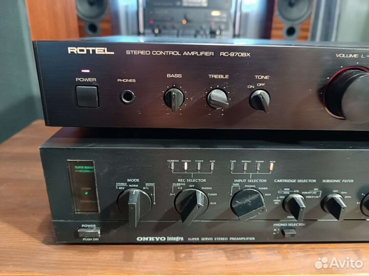 Onkyo Integra P3060R Rotel RC970BX 2