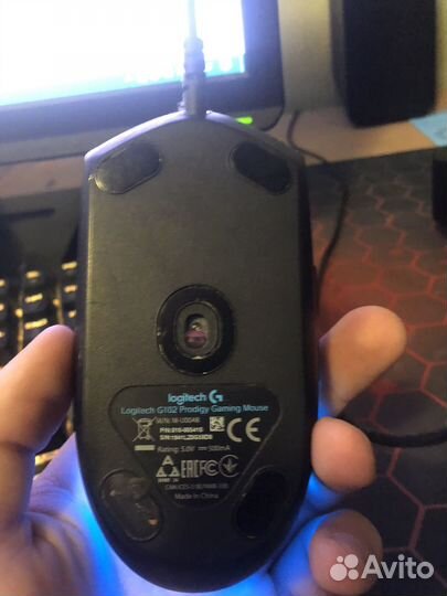 Игровая мышь logitech g102