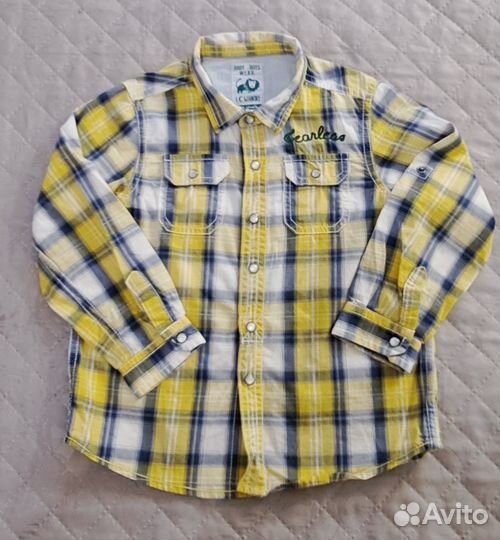 Рубашка для мальчика 92-98см