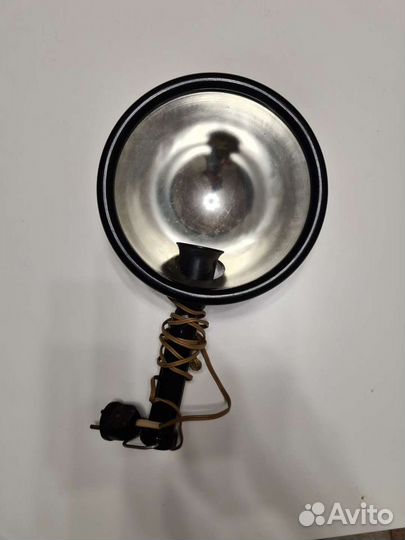 Синяя лампа для прогревания