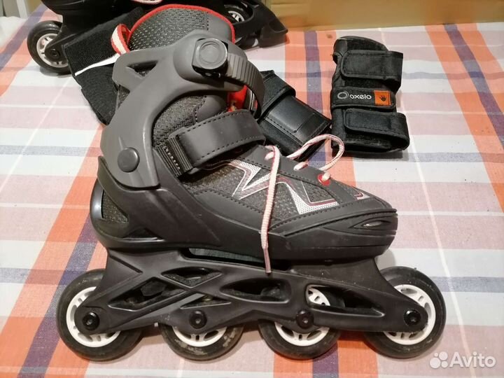 Детские ролики и защита 32 35