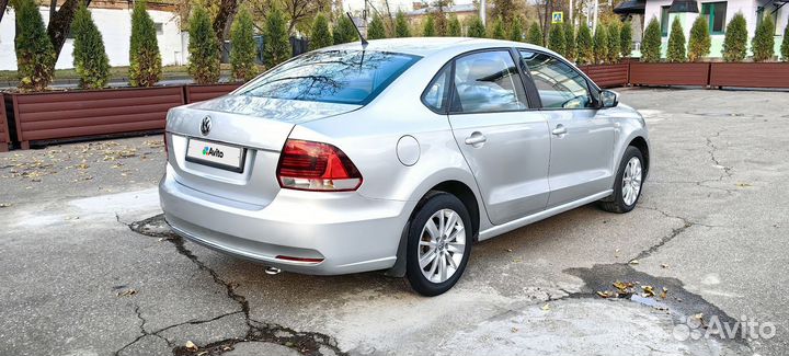 Volkswagen Polo 1.6 AT, 2016, 122 000 км