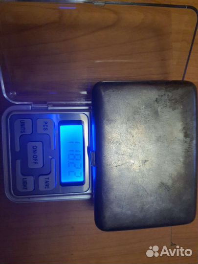 Портсигар серебро царский