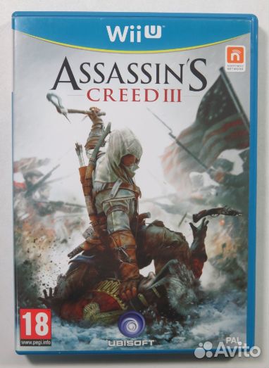 Assassin's creed 3 для Nintendo Wii U Б/У