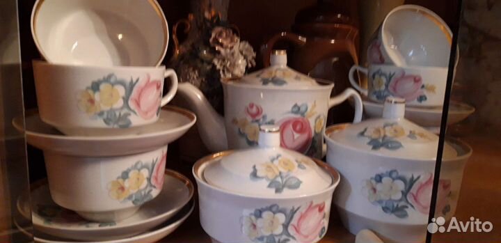 Чайный сервиз СССР Дулево