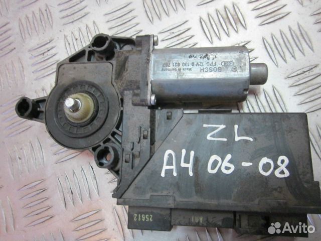 Мотор стеклоподъемника задний левый Ауди А4 Б7