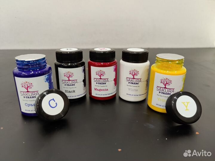 DTF чернила Sakura P-Trans по 100/250/1000 мл