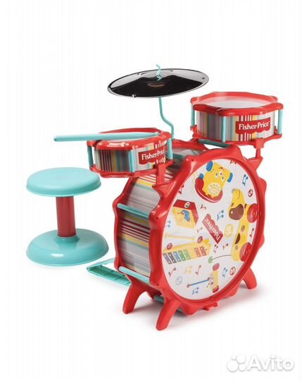 Fisher price барабанная установка