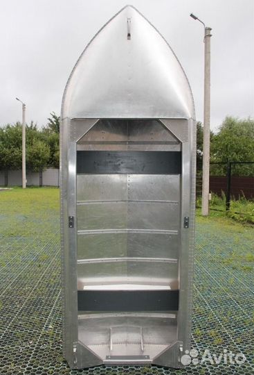 Новая алюминиевая лодка Романтика-Н 3 м.,с вёслами