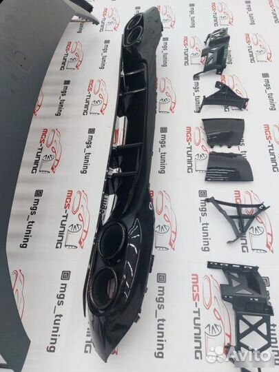 Обвес Mercedes A-Class w177 A45 AMG Black седан