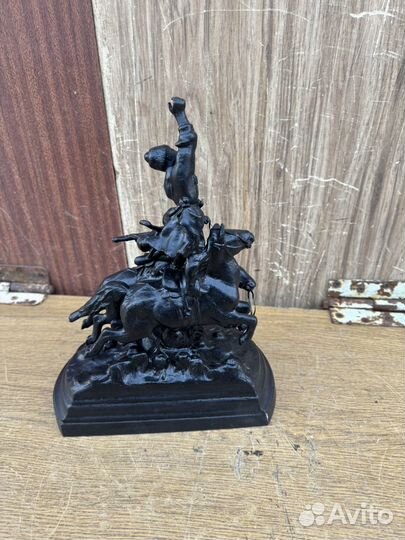 Джигитовка Куса чугун литье 1982 год