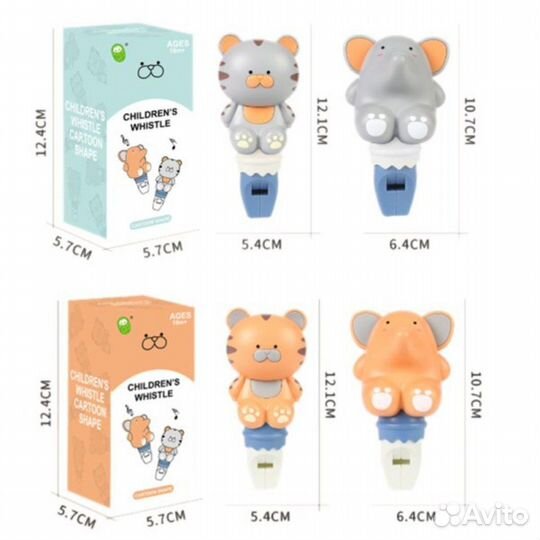 Музыкальный инструмент: Свисток, в ассорт., коробк