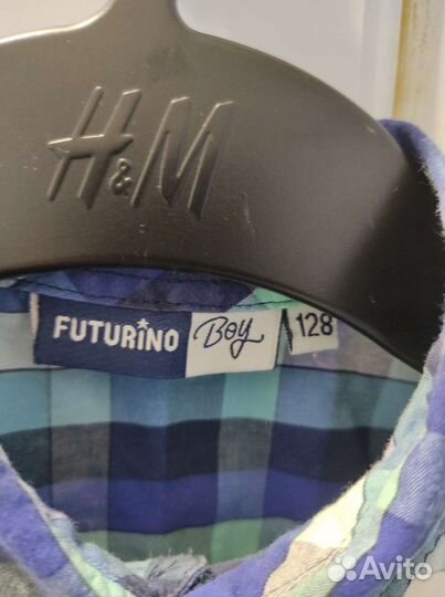 Рубашка на мальчика, размер 128