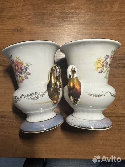 Ваза фарфор martinroda и сахарница