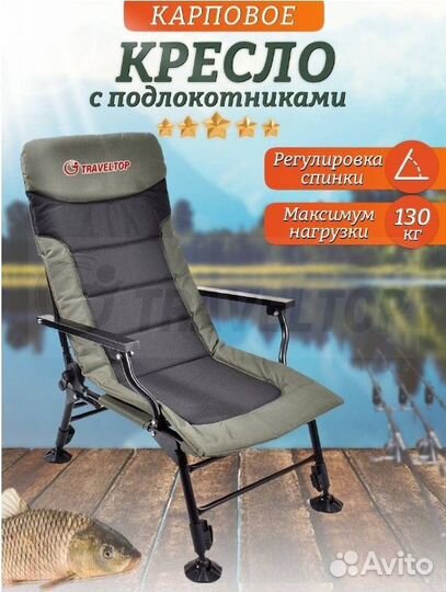 Кресло стул складное туристическое (для рыбалки )