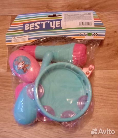 Много разных игрушек