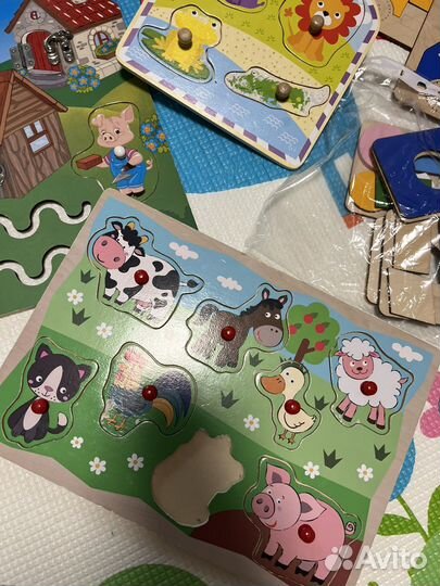 Деревянные игрушки детям