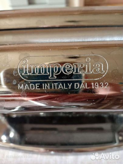 Тестораскаточная машина Imperia с насадками