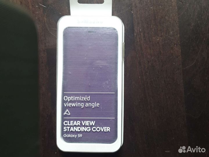 Оригинал чехол LED View Cover Samsung S9 (Purple)