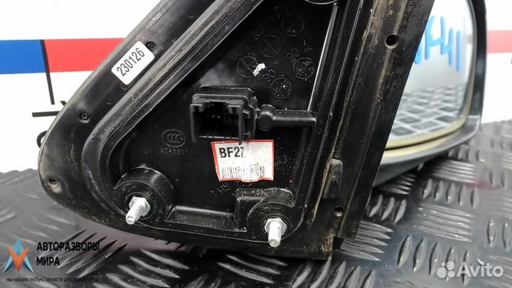 Зеркало наружное правое Hyundai Santa Fe 2 (CM) 3