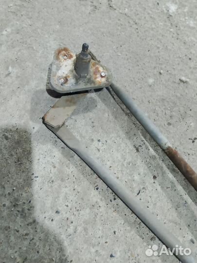 Трапеция дворников с мотором на mitsubishi galant8