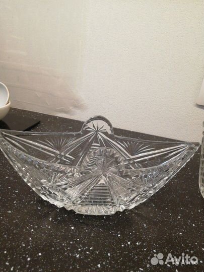 Хрустальные конфетници (салатницы)