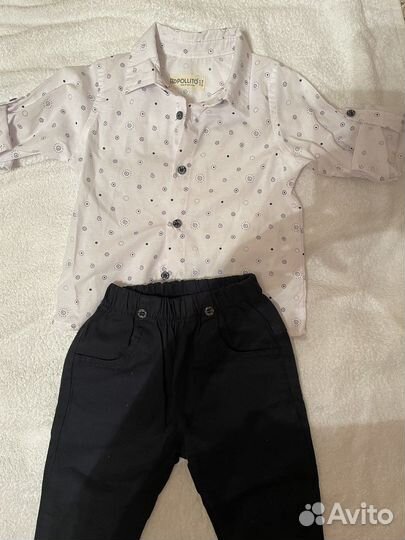Рубашка для мальчика 92