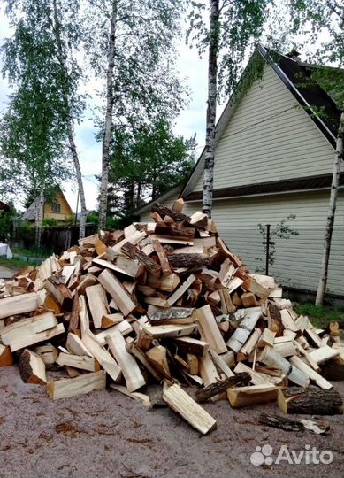 Дрова Ольха от производителя любого объема