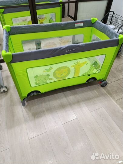 Манеж кровать babyton