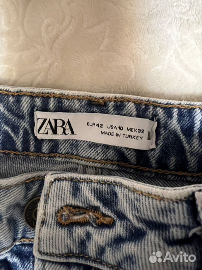 Джинсы zara