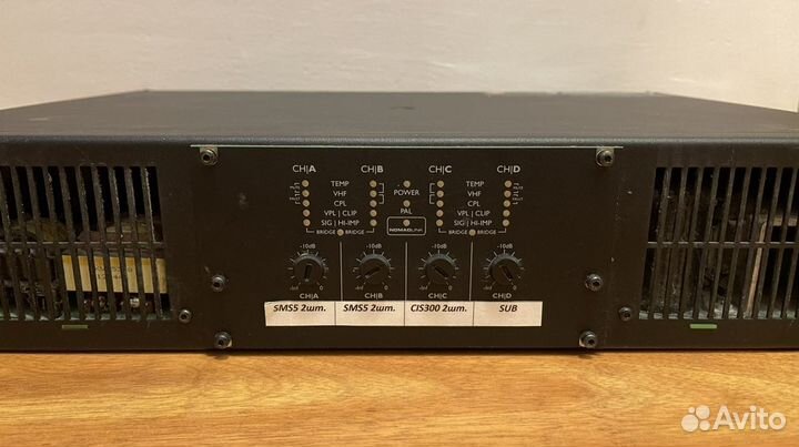 Усилитель мощности Lab gruppen C10:4X 4x250 Вт